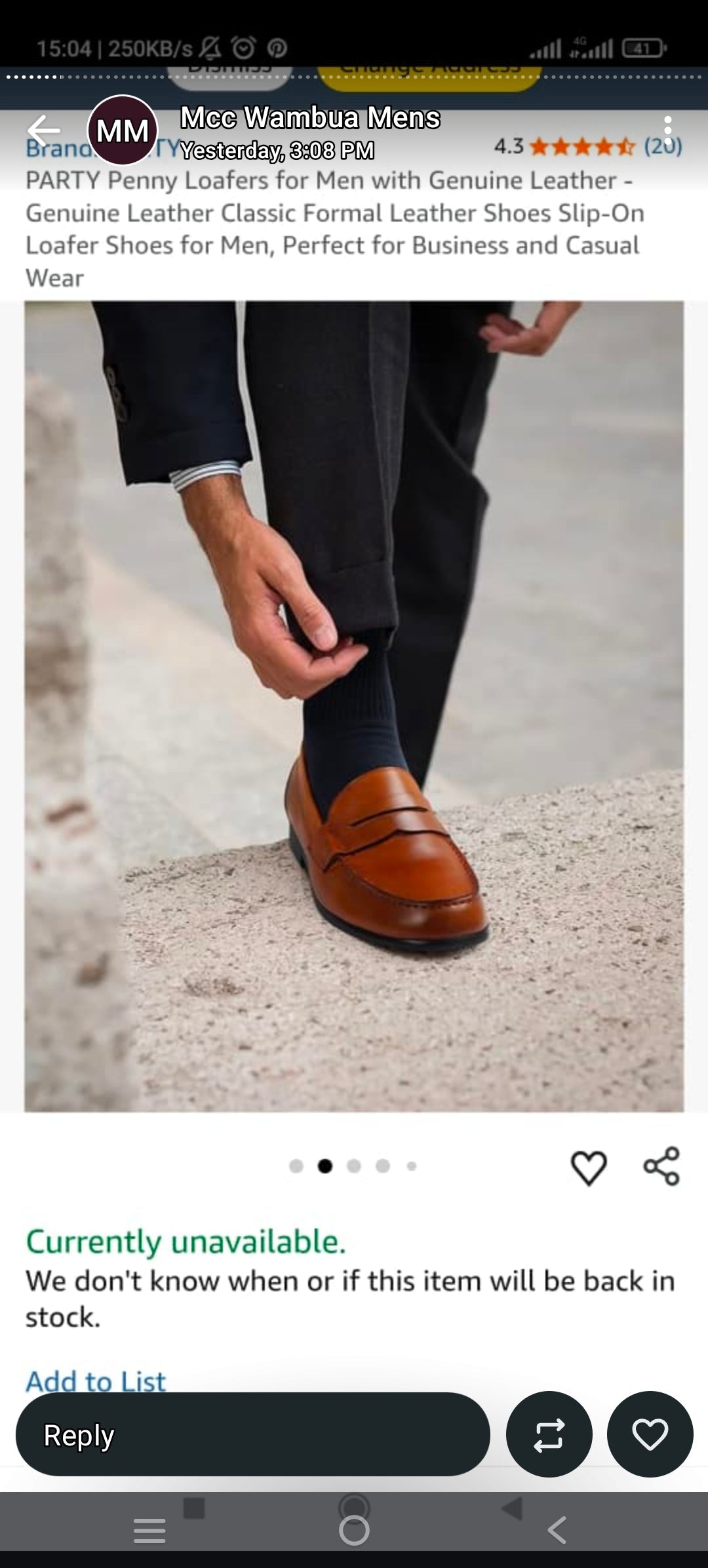 Rockport Men's Classic Penny Loafers - Genuine Leather
