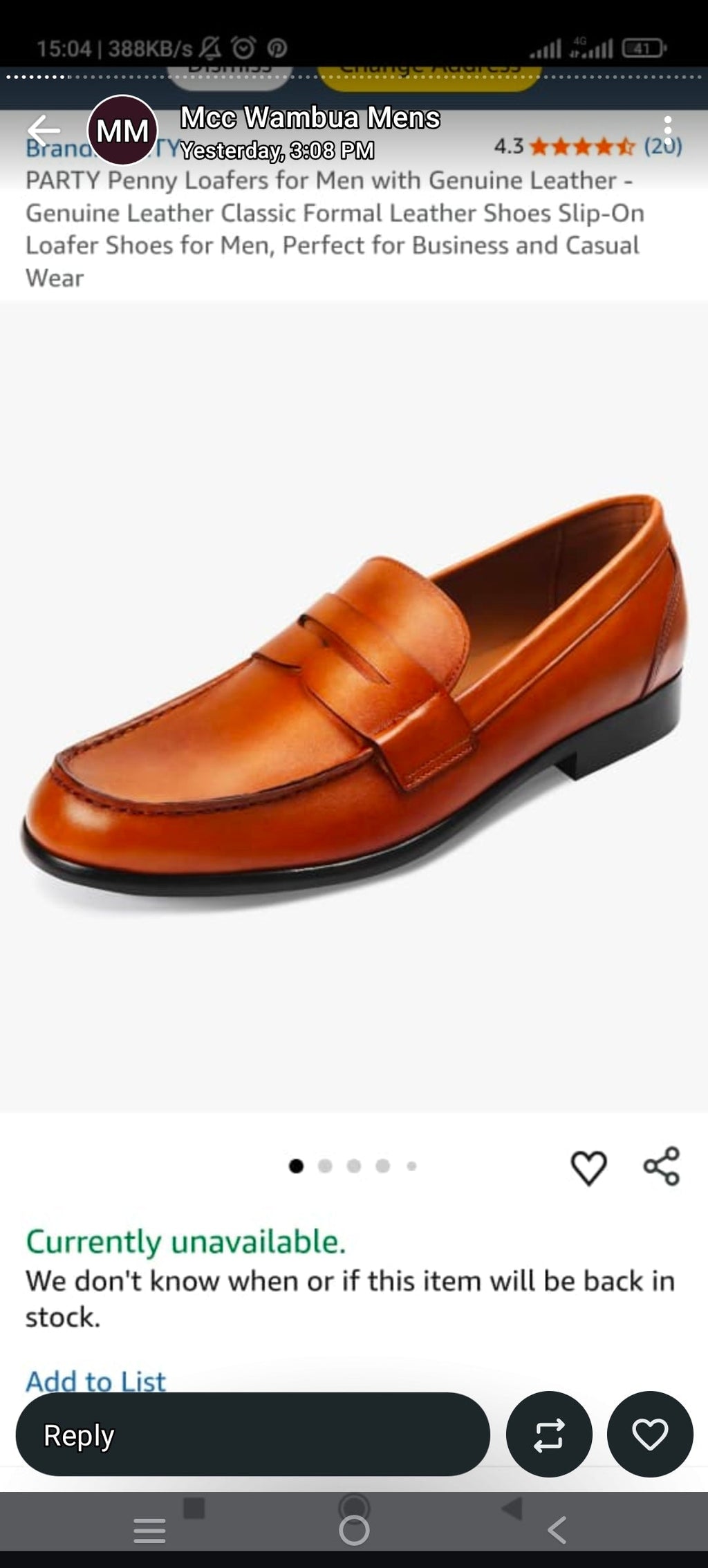 Rockport Men's Classic Penny Loafers - Genuine Leather