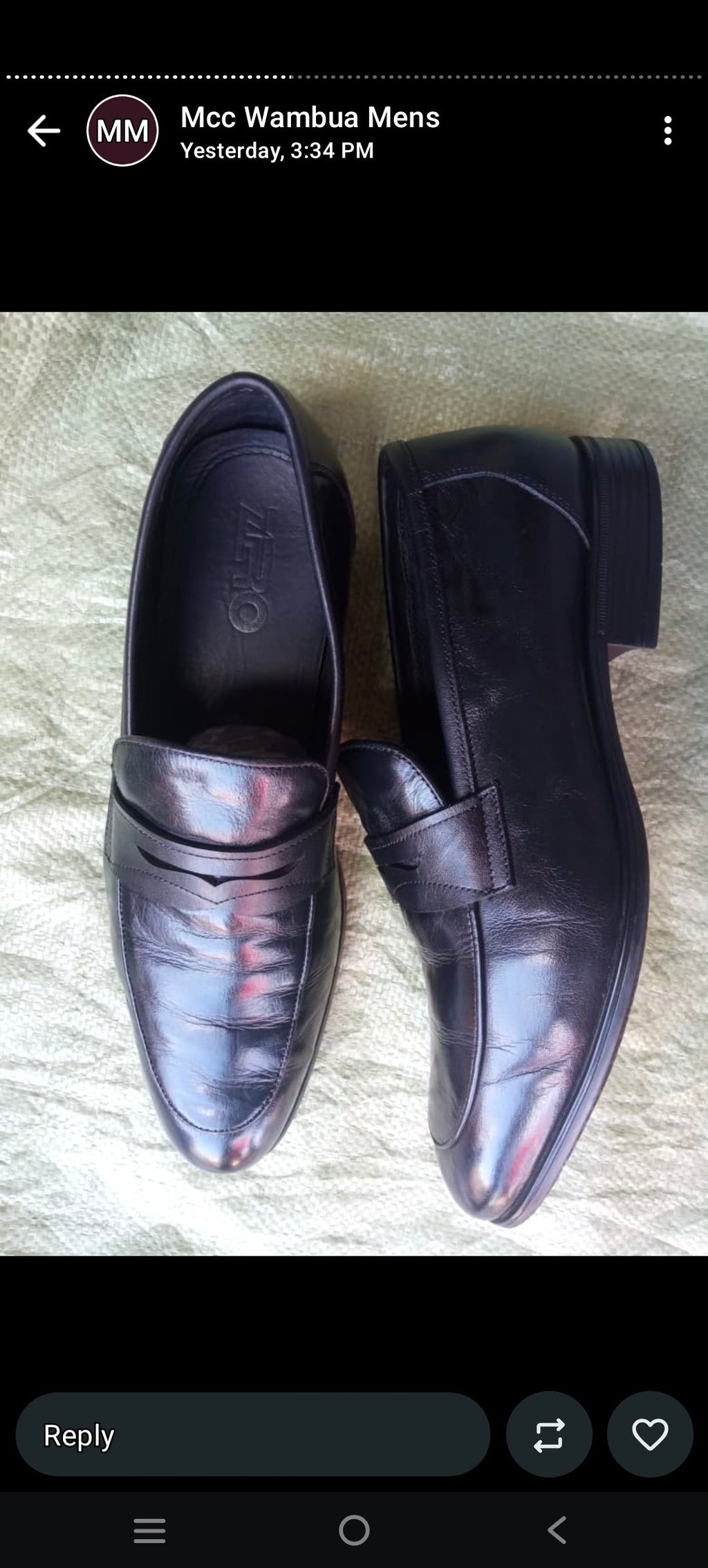 MFLO Men's Classic Penny Loafers - Black Leather