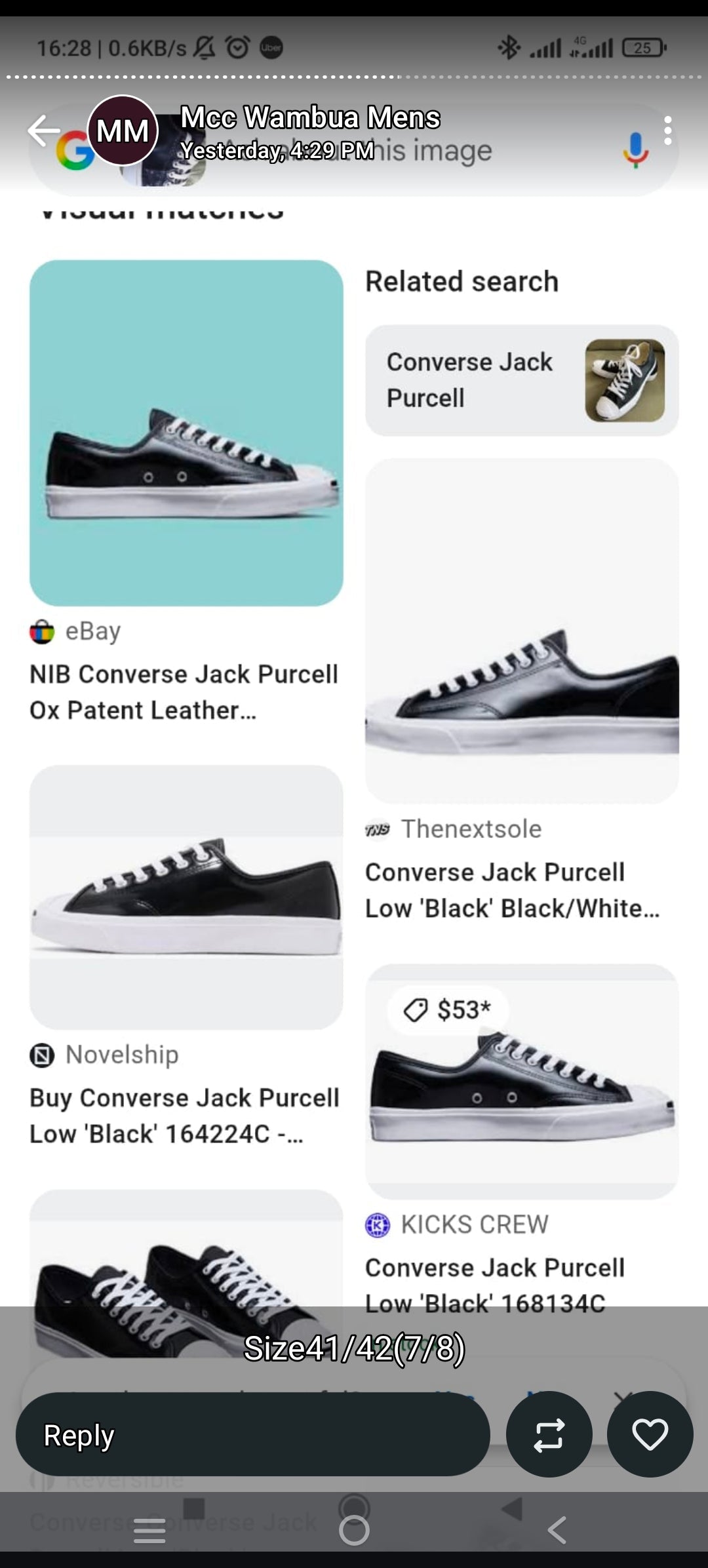 Converse Jack Purcell Low Top - Black Patent Leather