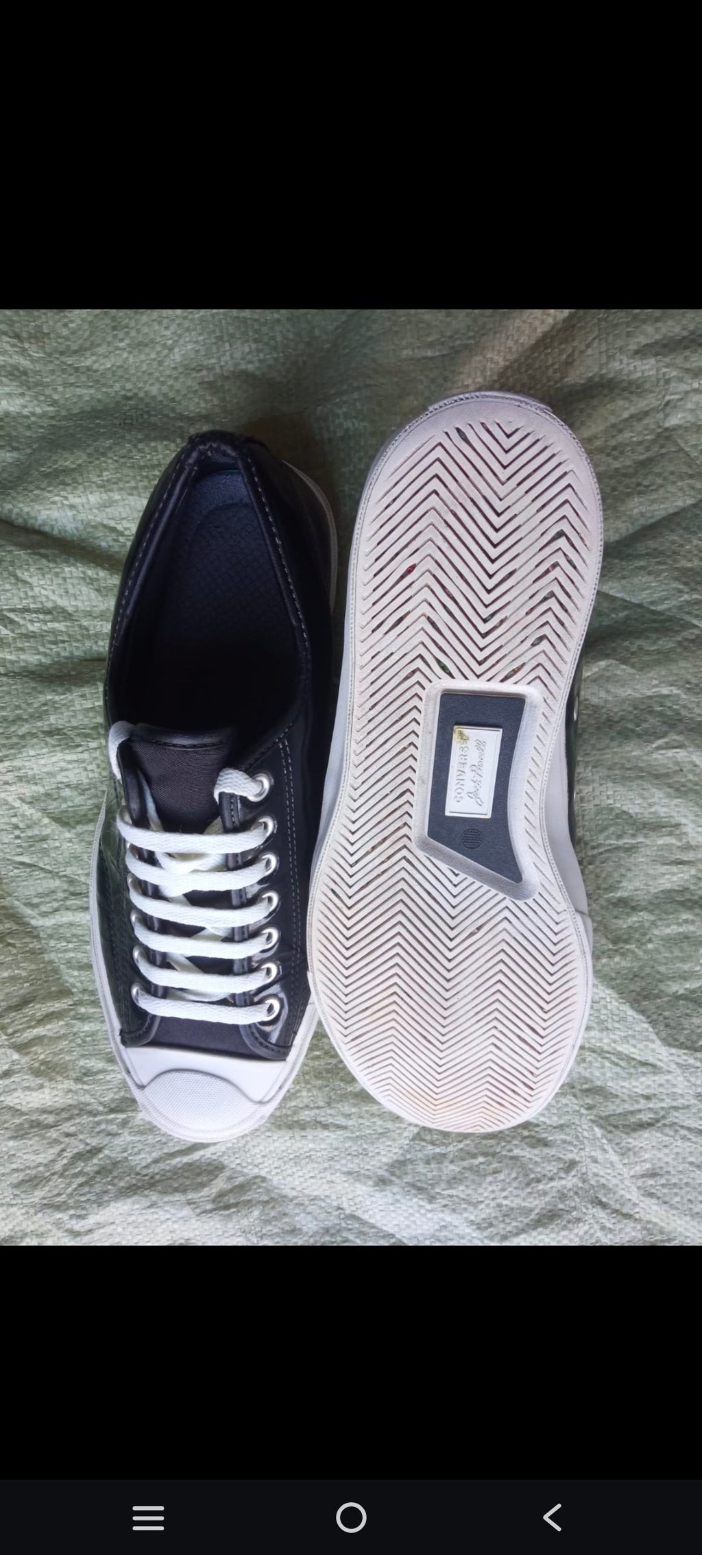 Converse Jack Purcell Low Top - Black Patent Leather