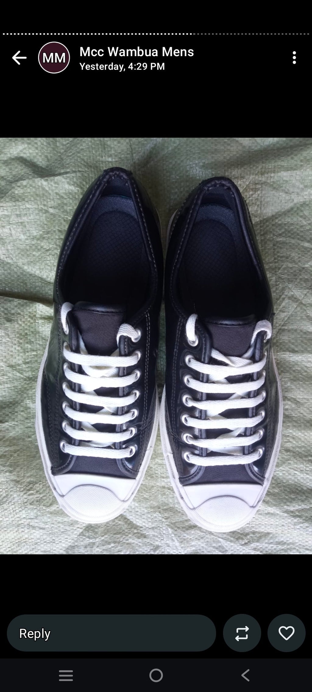 Converse Jack Purcell Low Top - Black Patent Leather