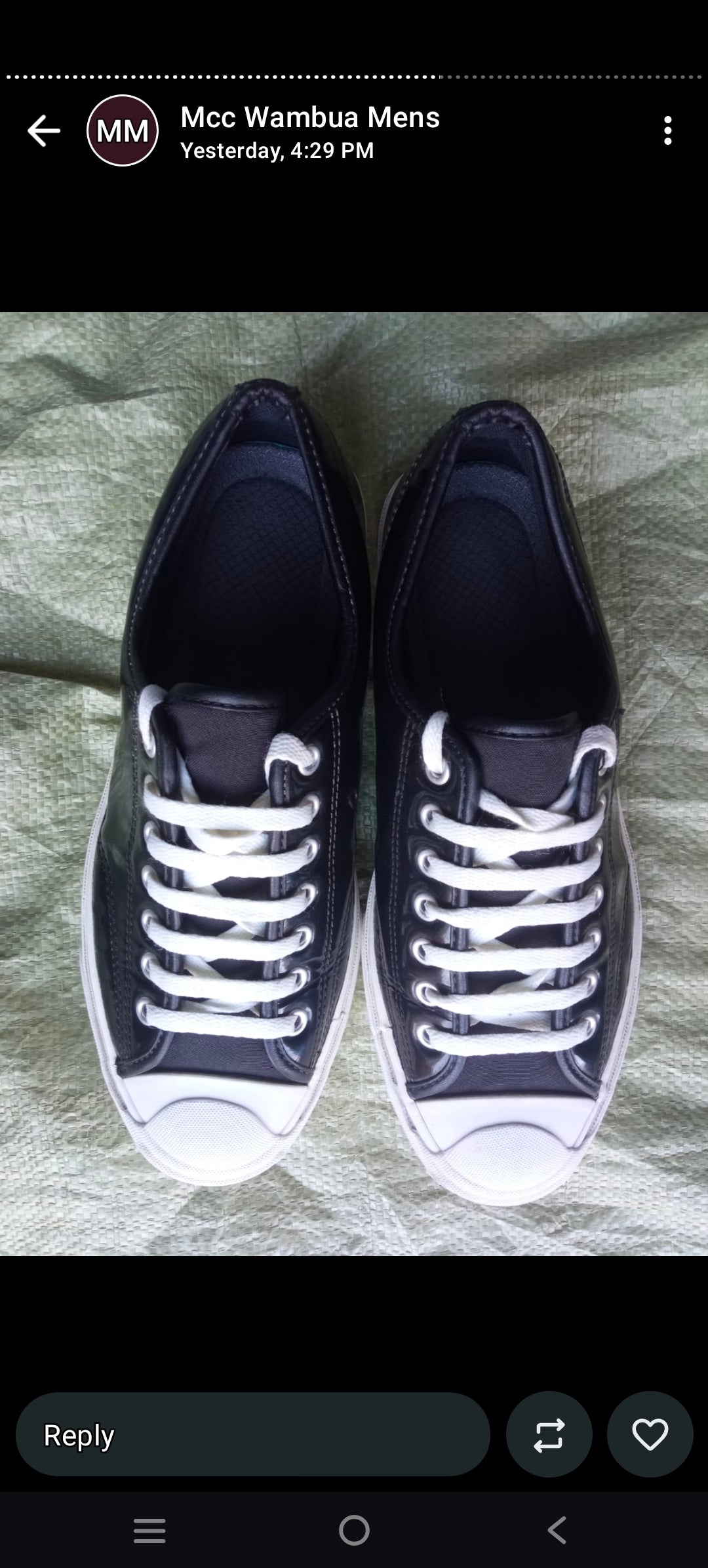 Converse Jack Purcell Low Top - Black Patent Leather