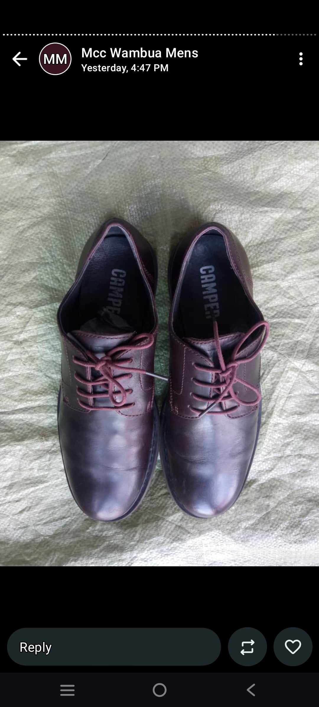 Camper Neuman Derby Shoes - Brown Leather