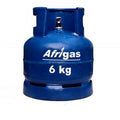 Shell Afrigas 6KG With Cylinder Valve (Regulator) - Refill