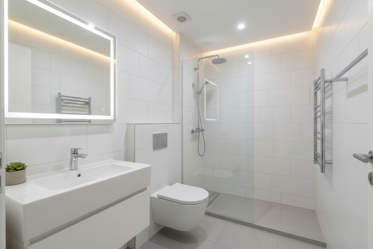 Clean private bathroom