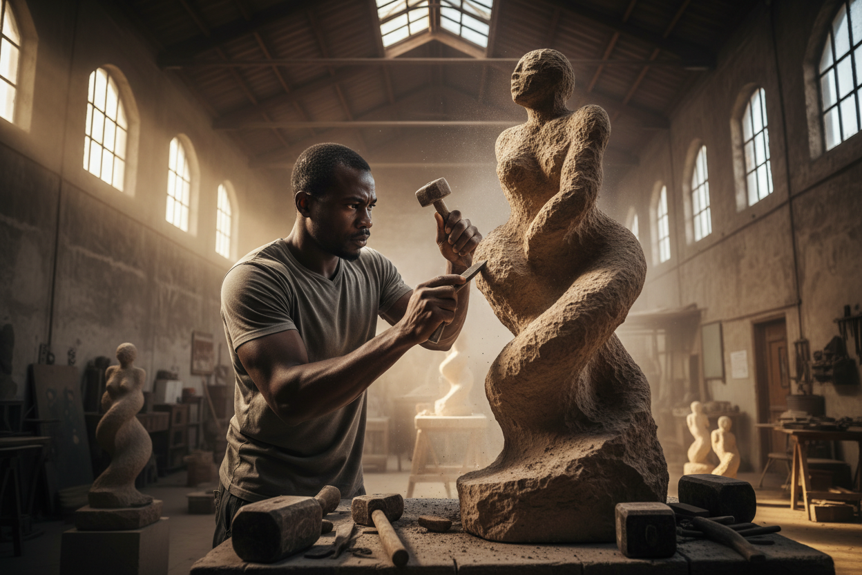 Kwame Asante – Sculptor