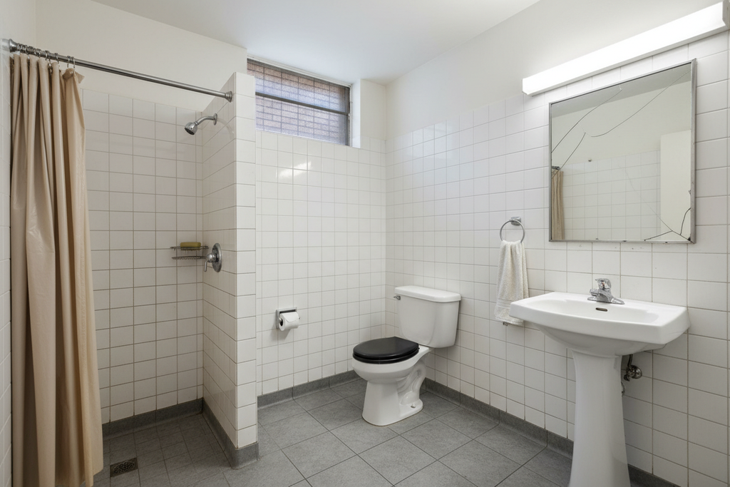 Shared bathroom