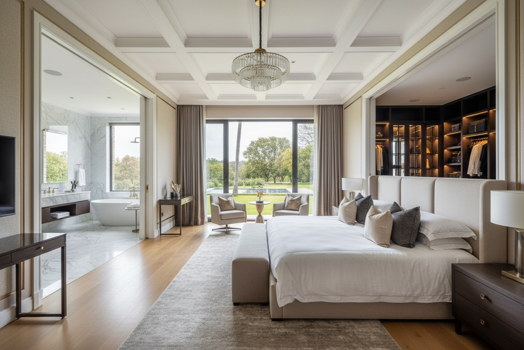 Master bedroom with en-suite