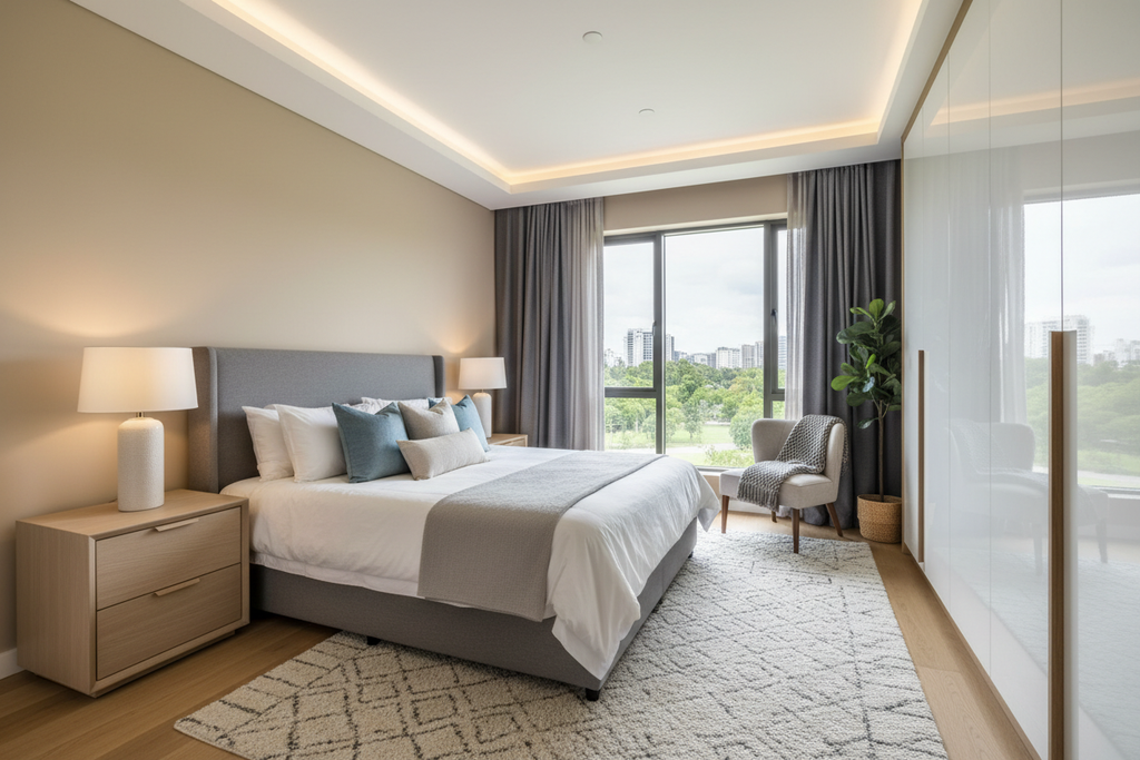 Comfortable bedroom