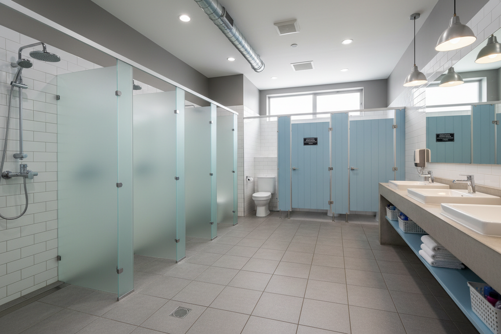 Shared bathroom