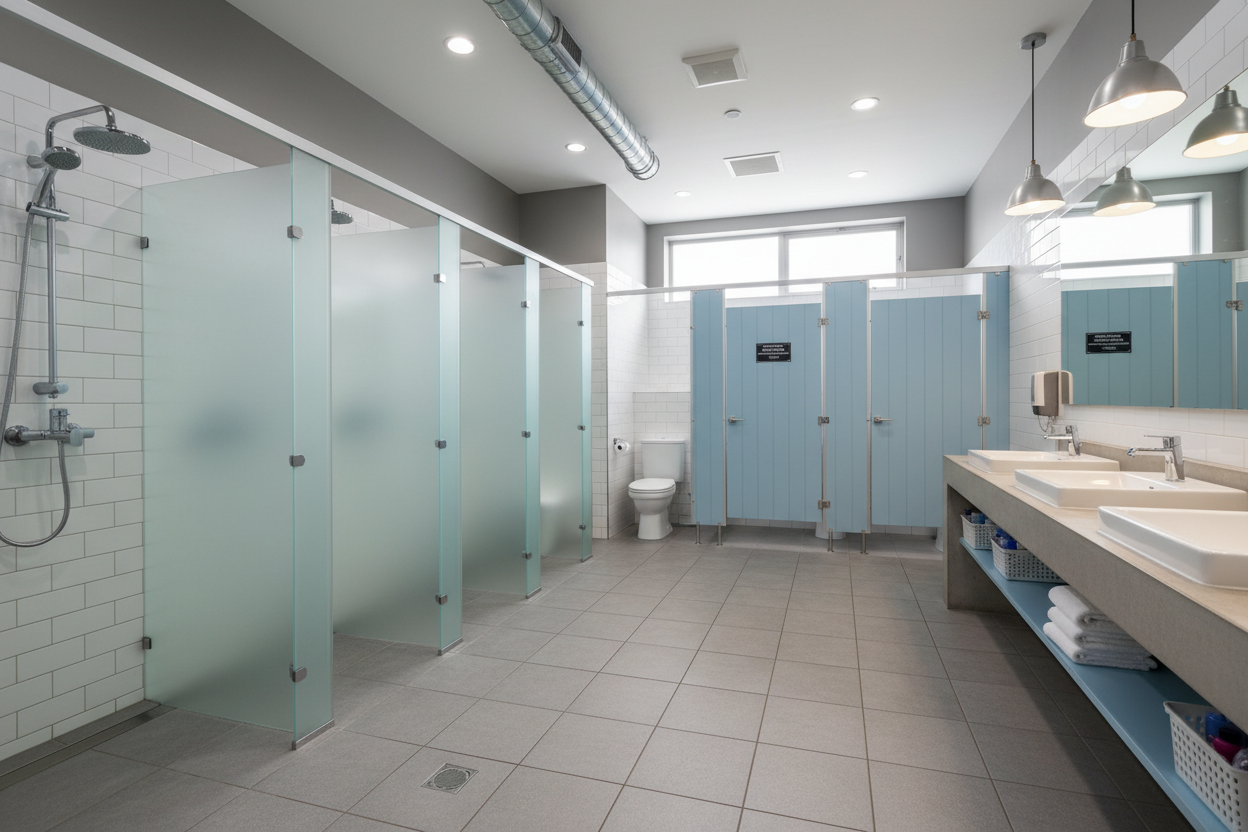 Shared bathroom