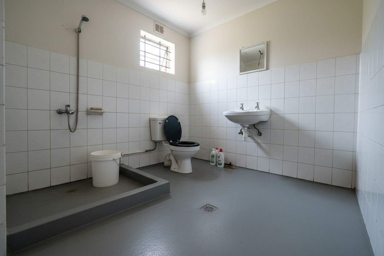 Shared bathroom