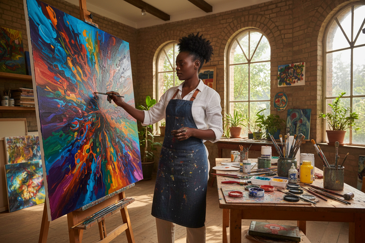 Zuri Mwangi – Painter
