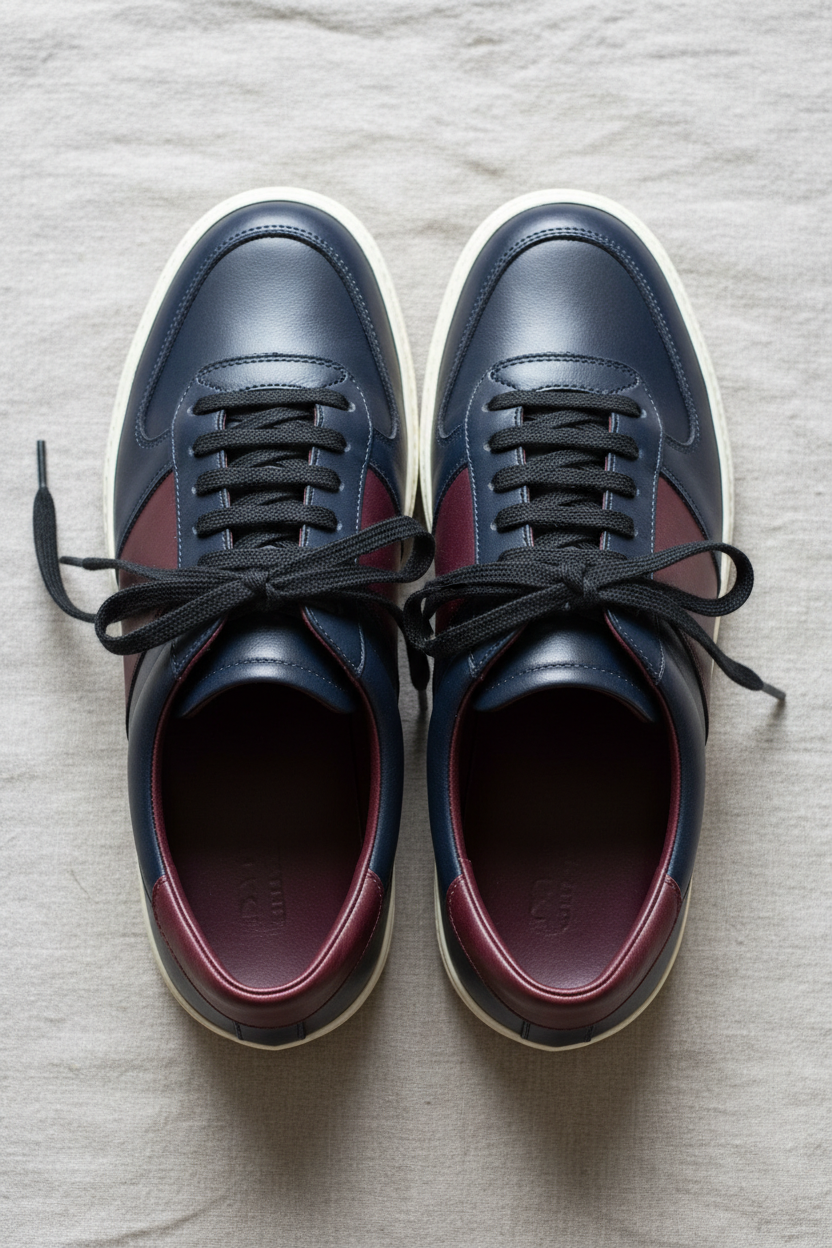 POLO sneakers - top view showing interior