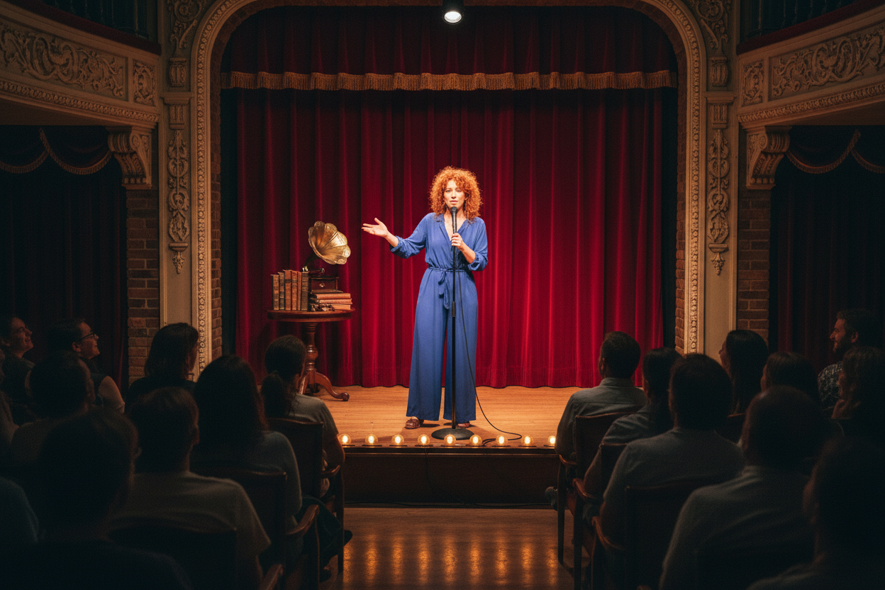 One-person show performance