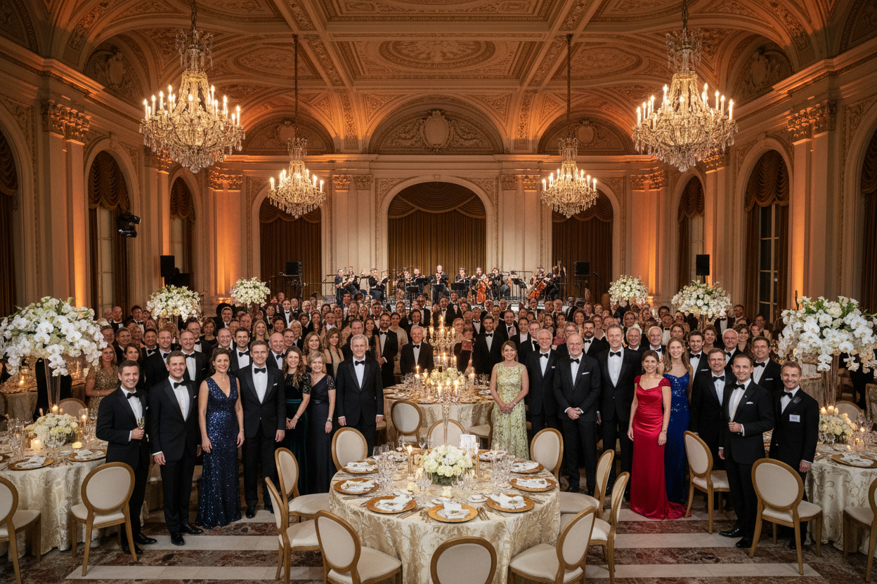 VIP gala dinner