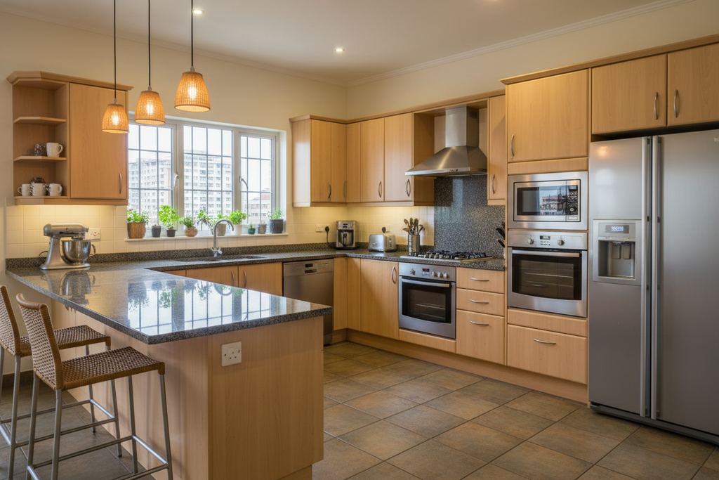 Fitted kitchen