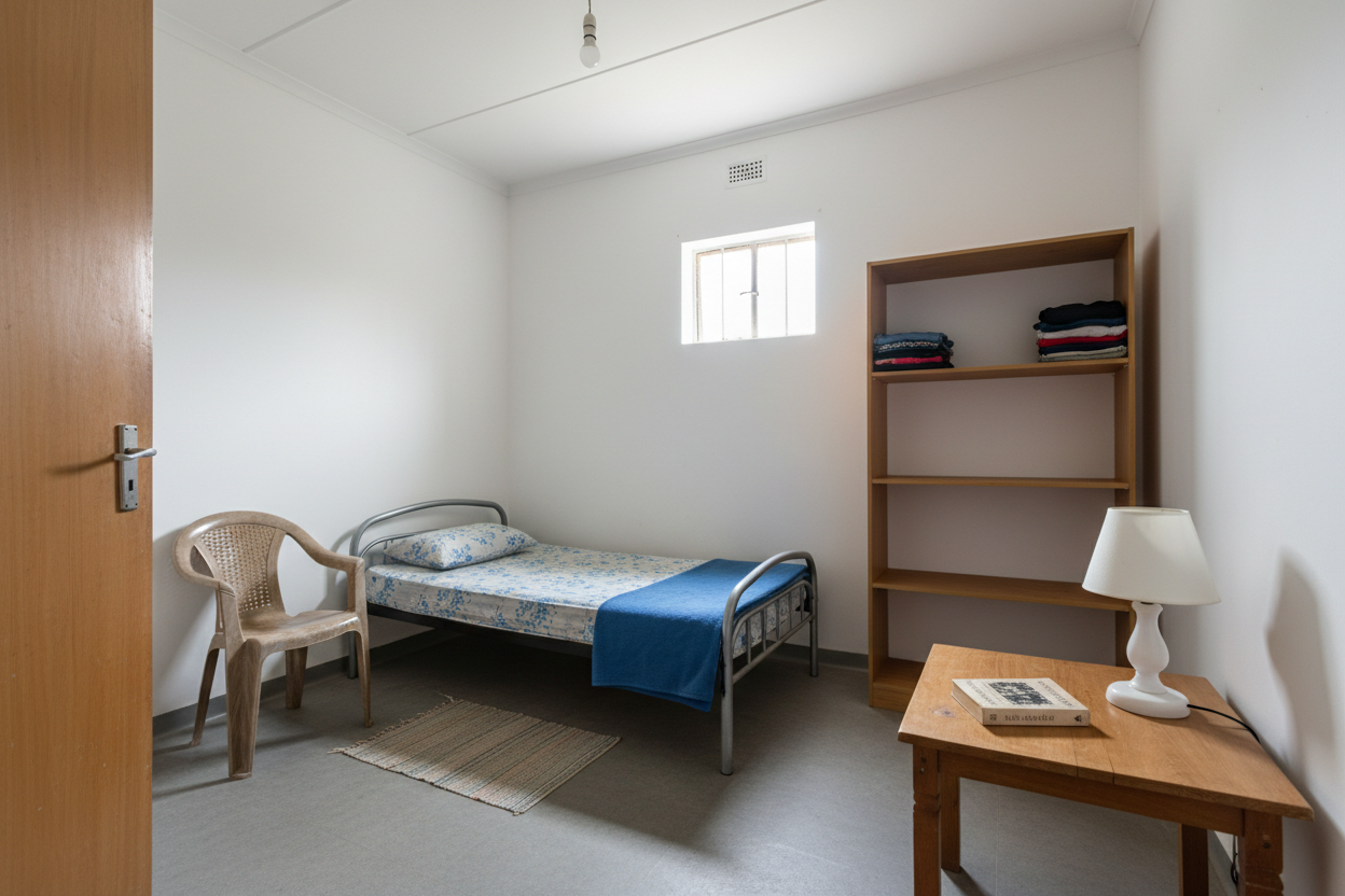 Single room interior
