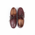 Josef Seibel Men's Driving Loafers - Burgundy Leather Size 40(6)