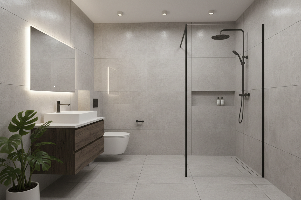 Contemporary bathroom