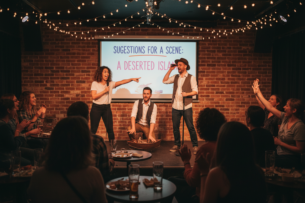 Improv comedy show