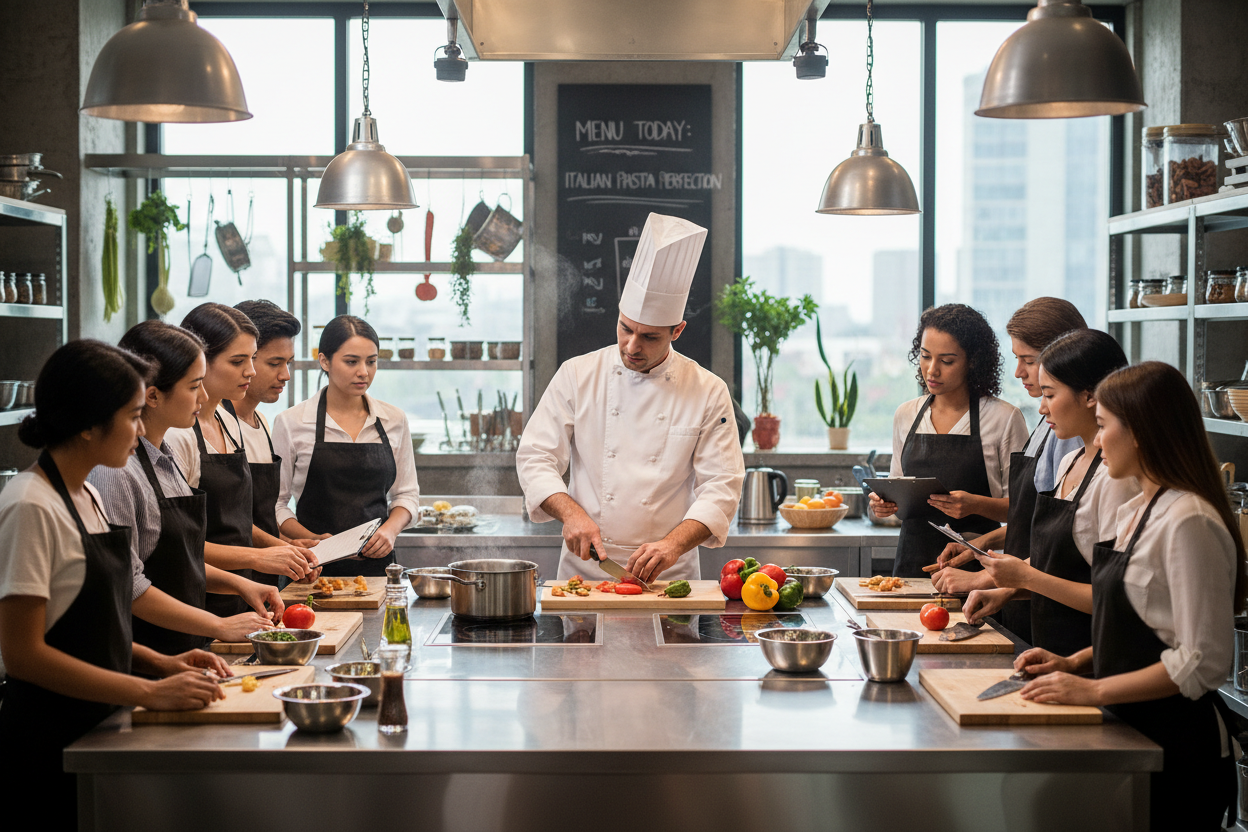 Cooking class workshop