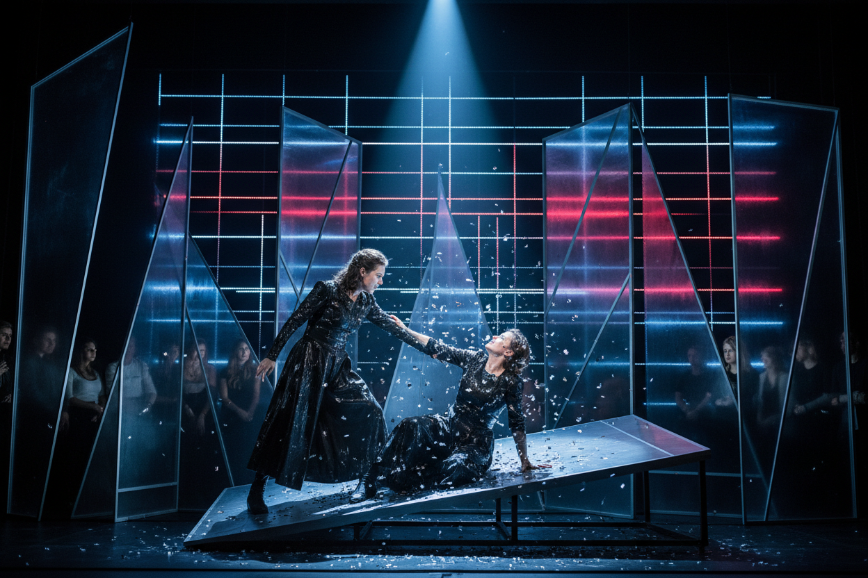 Contemporary theater performance