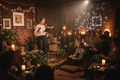 Poetry reading event