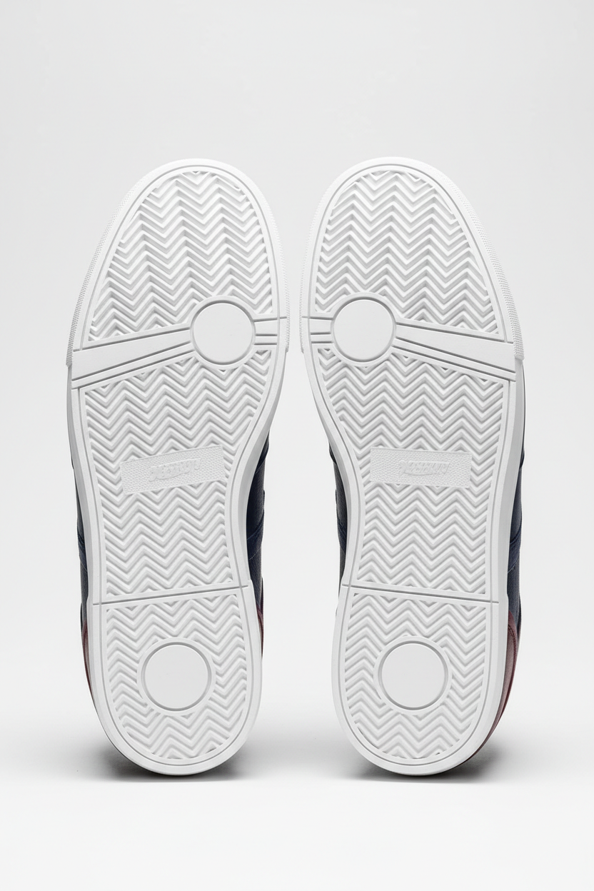 POLO sneakers - sole view with herringbone pattern