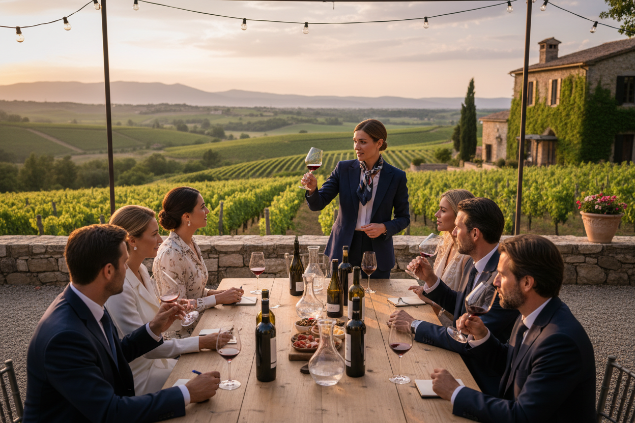 Wine tasting event