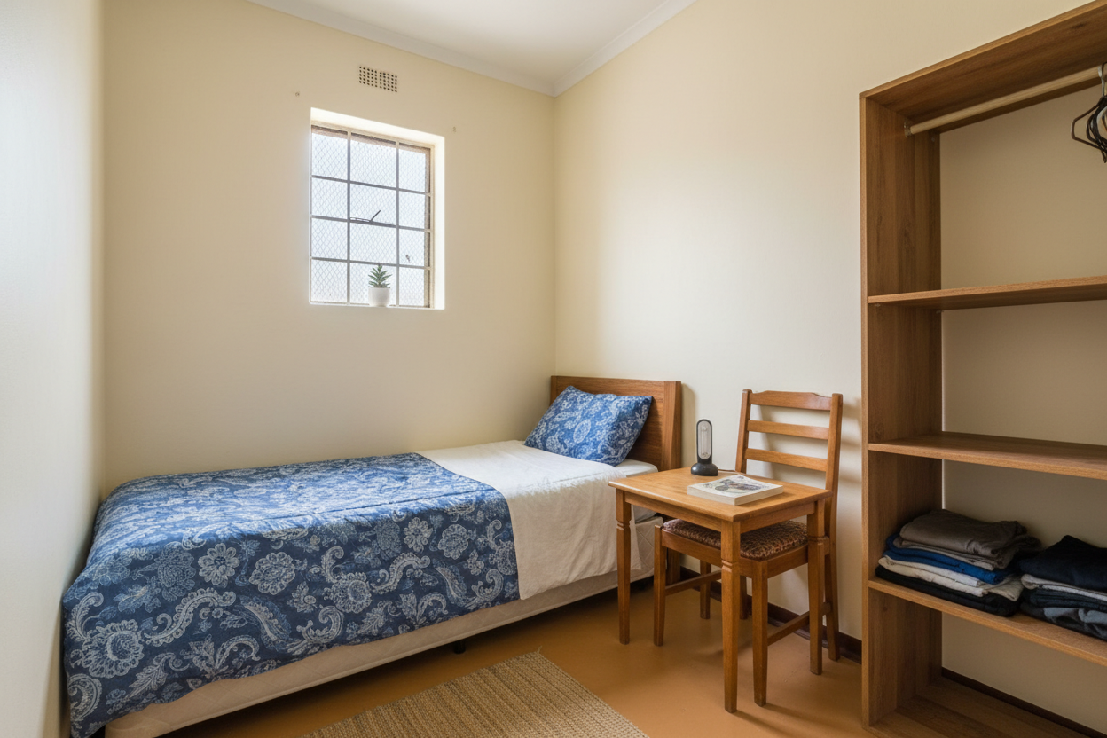 Single room interior