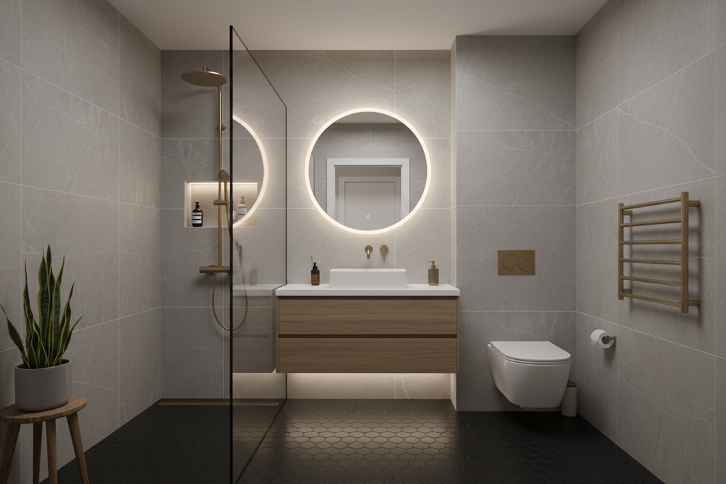 Contemporary bathroom