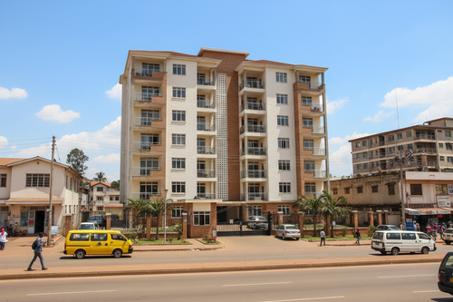 Exterior of apartment building on Ngong Road