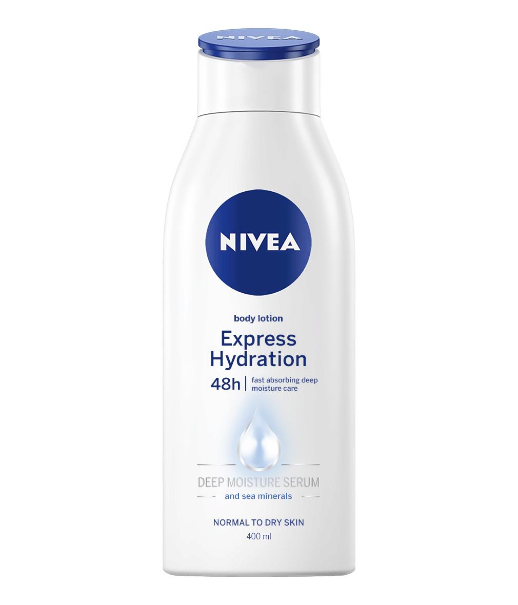 Nivea Express Hydr Body Lotion 400Ml