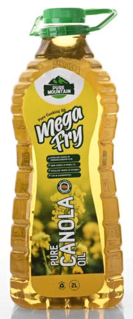 Mega Fry Pure Mountain Canola Oil