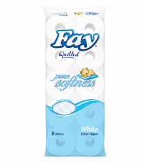 Fay Toilet Paper 3 Ply White