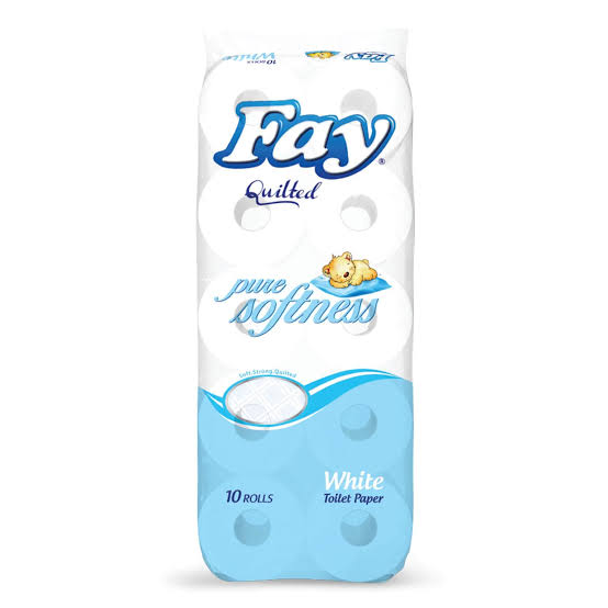 Fay Toilet Roll White 10 Pack