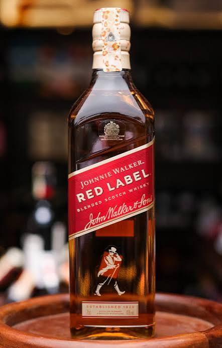 JOHN WALKER RED LABEL 3/4