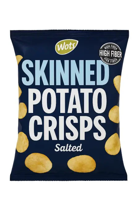 Wots Skinned Potato Crisps 240G (A)