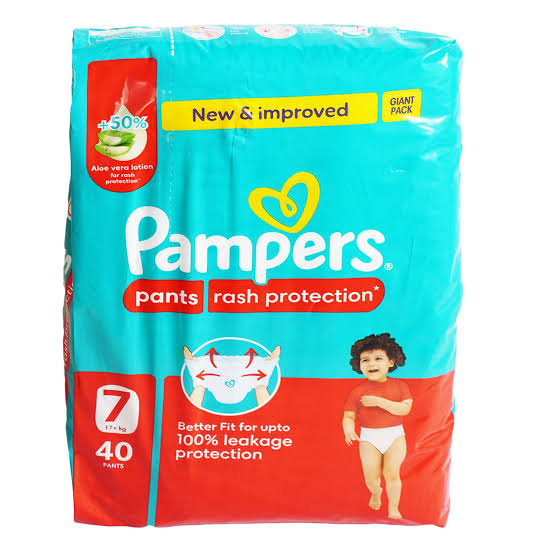 Pampers Diapers Pants Size