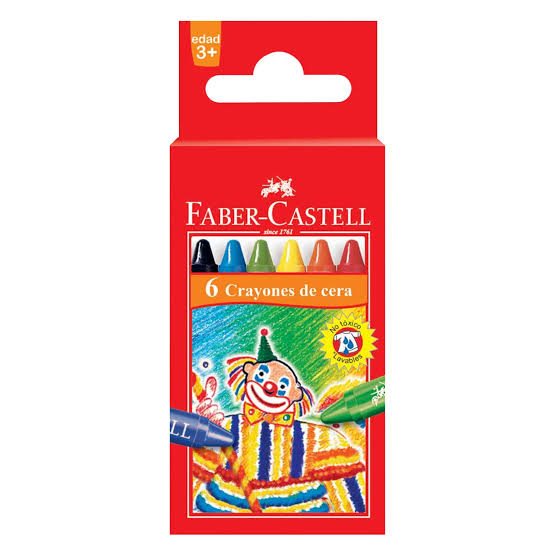 FC Crayons Regular Wax 6S 1200066