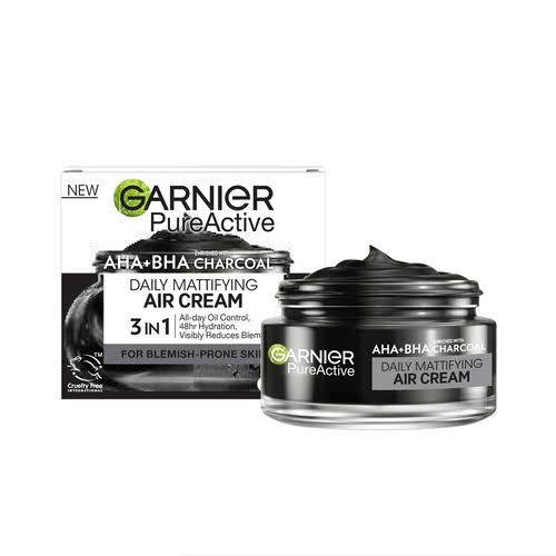 Garnier Aha+Bha Charcoal Cream