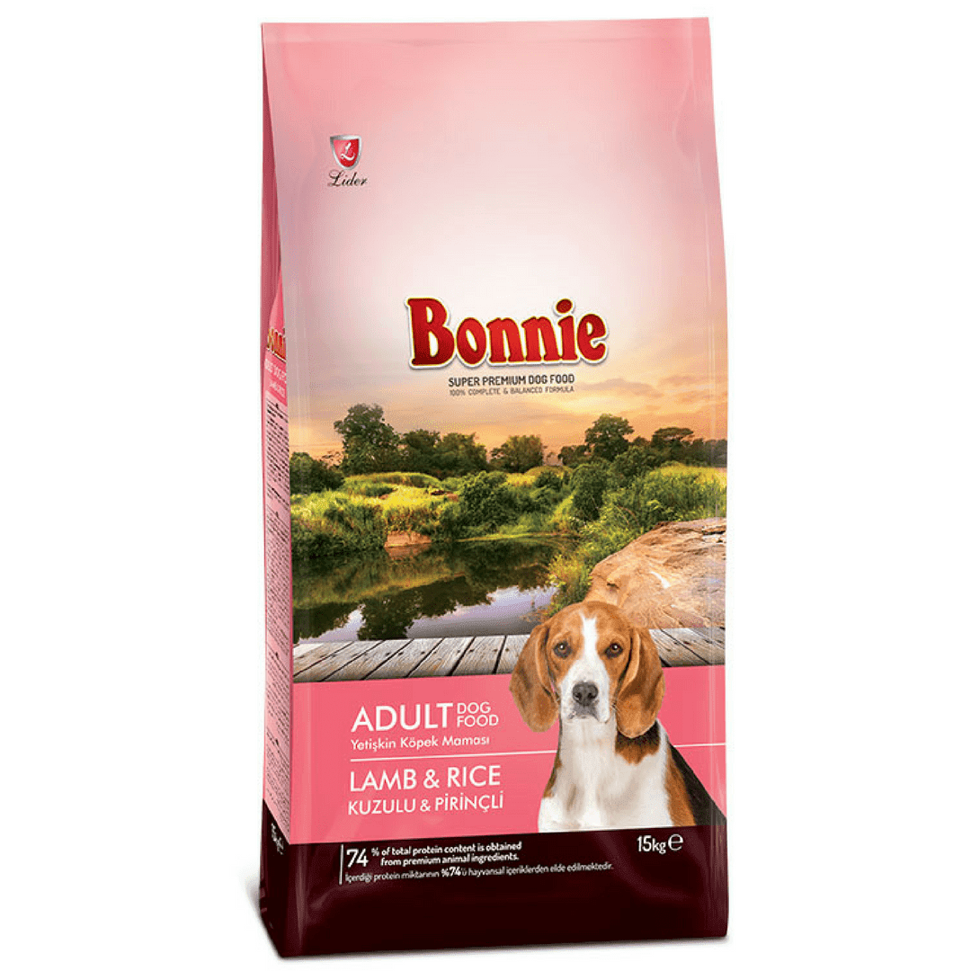 Bonnie Lamb And Rice Adult Dog Food 15Kg