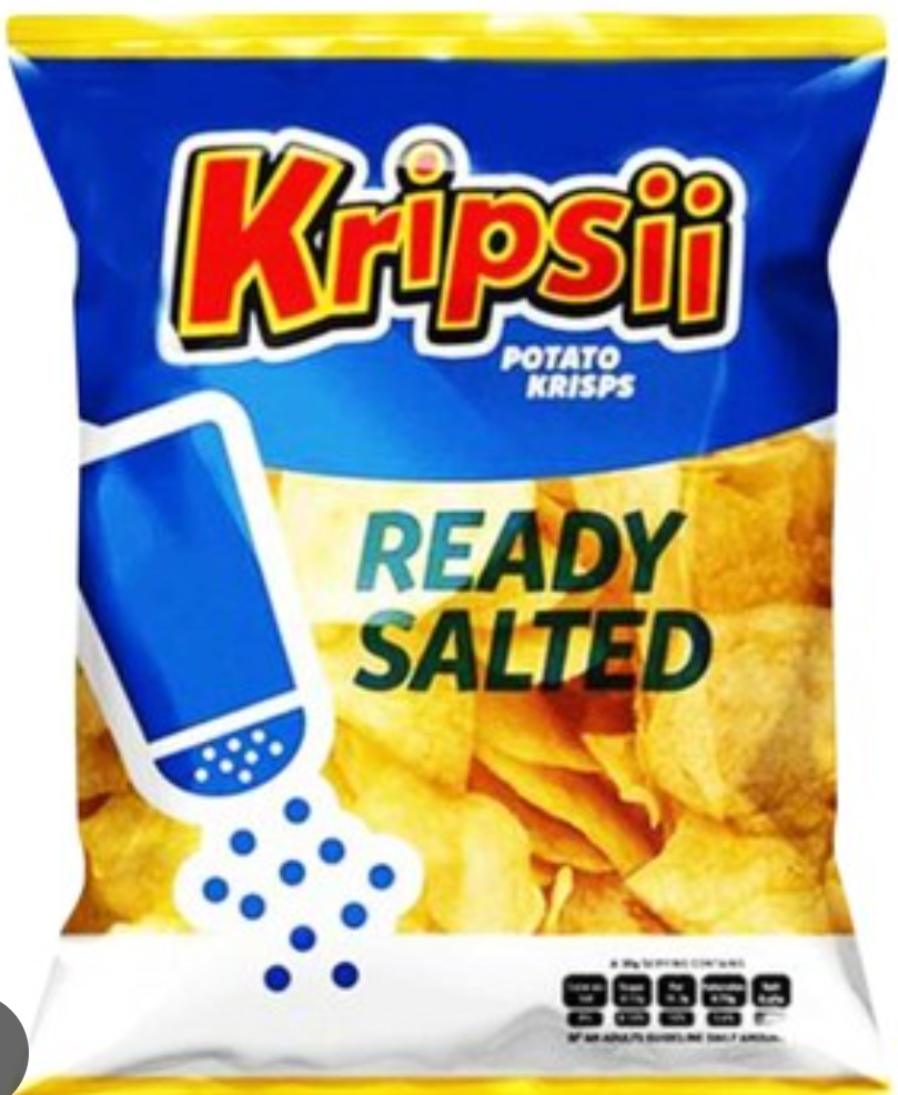 Kripsil Salted Crisps 25G