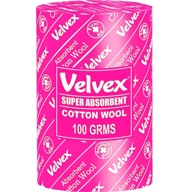 Velvex Cotton Wool 100G