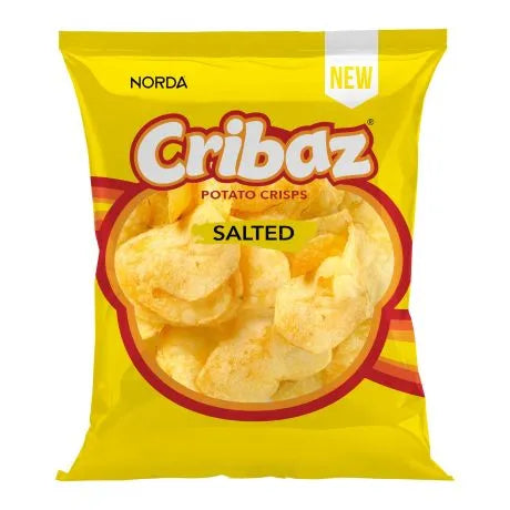 Cribaz Salted Crisps 160G