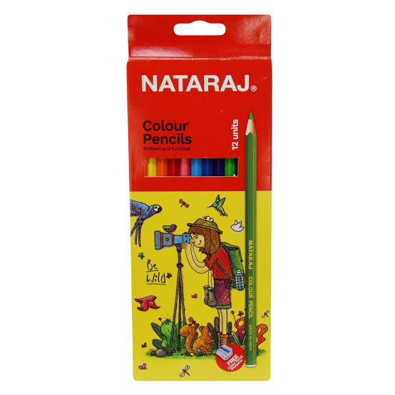 Natara3 Pencil Half Size 12 Colour