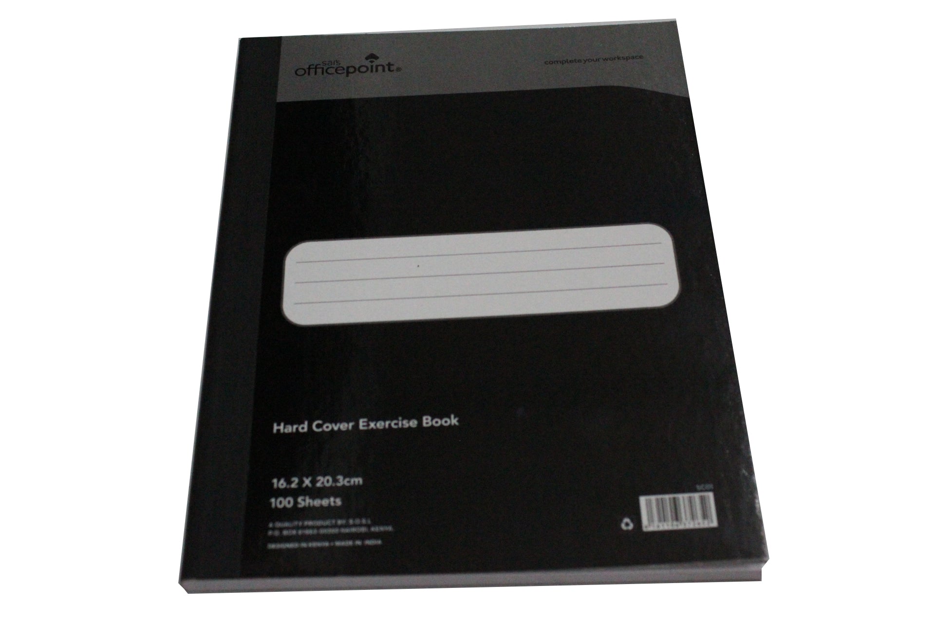 Office Point SG01 A5 Hardcover Exercise Book Black