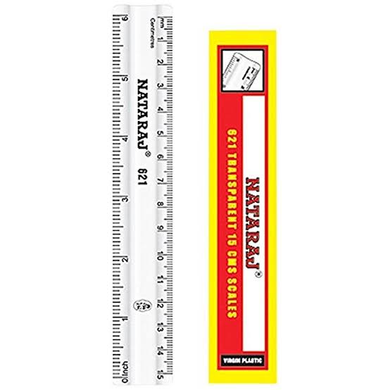 Nataraj Scale Transparent 30Cm